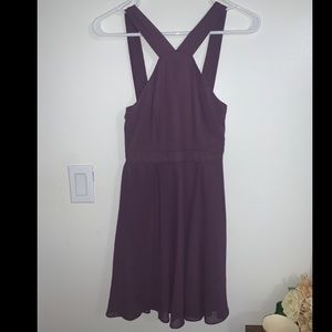 Lulus Purple chiffon dress